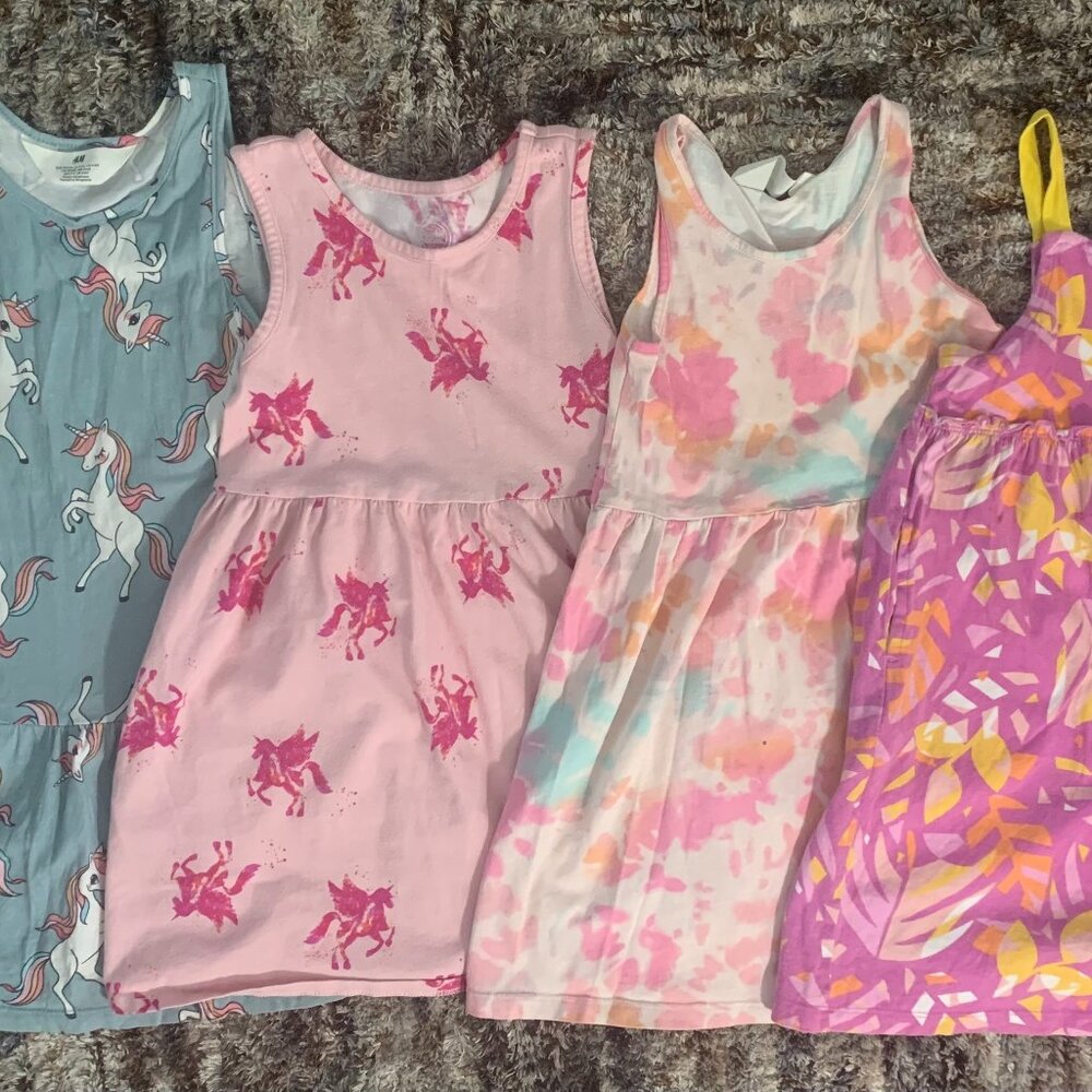 Girls Summer Dresses Lot Sz 5